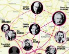 Terčem shromáždění před restaurací u Huberta jsou političtí kmotři