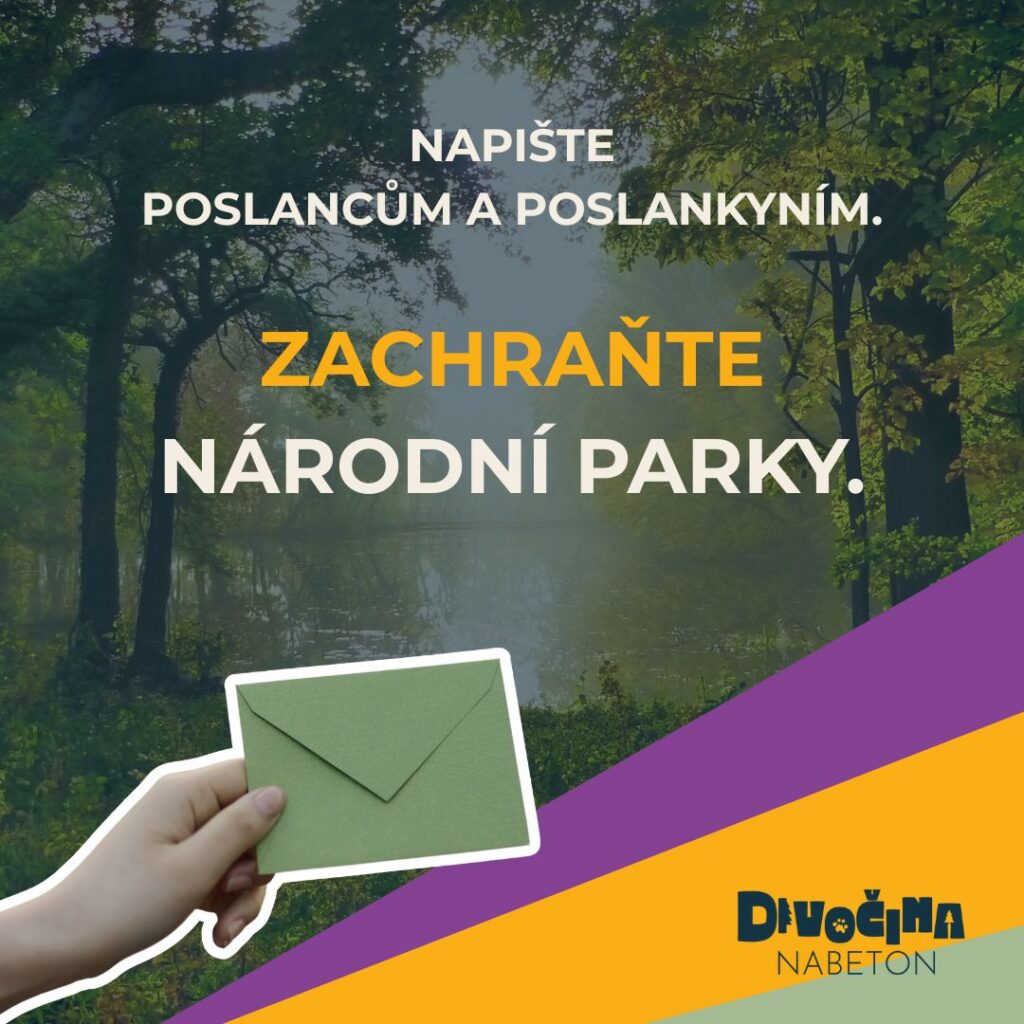 Premiér a předseda ANO VYZVÁNI K PODPOŘE NÁRODNÍCH PARKŮ