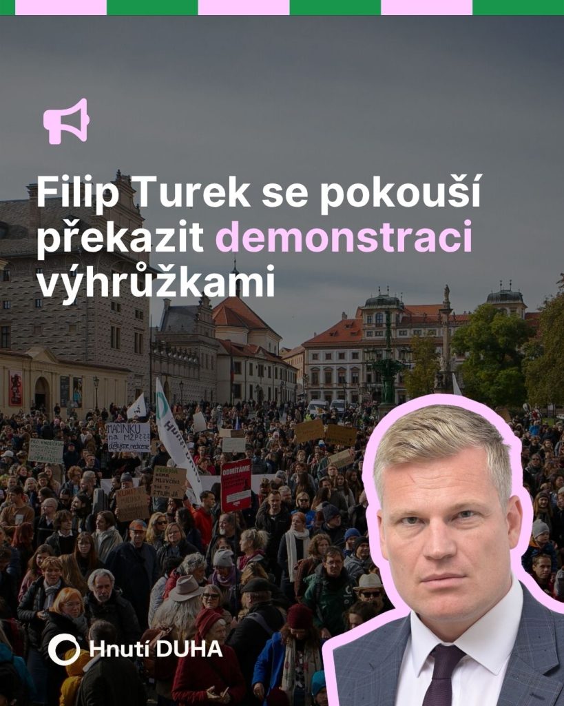 Vyhrožování ztrátou grantu a nálepkování „terorismem“ do demokracie nepatří