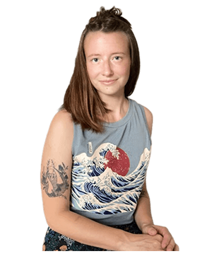 Portrét Denisa Nováková.