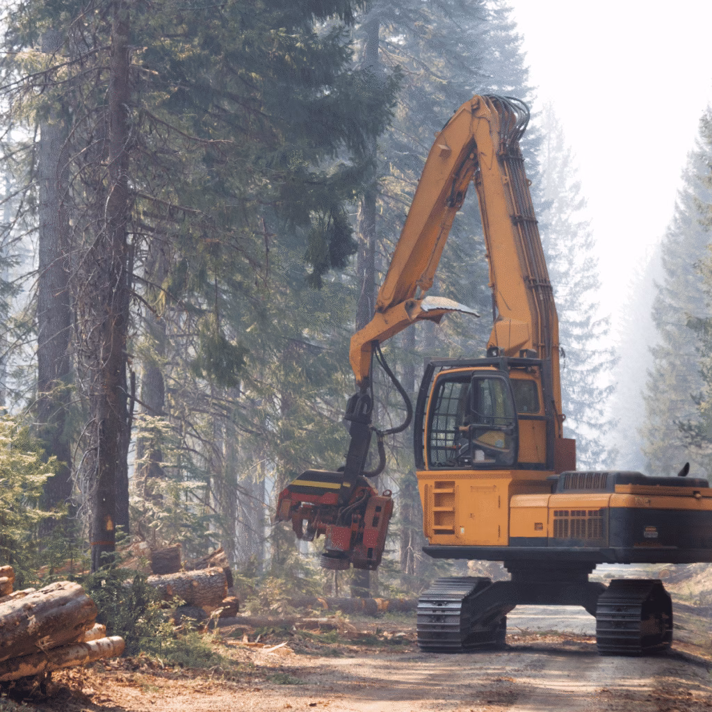 Ministr Červený chce pustit do divočiny národních parků harvestory